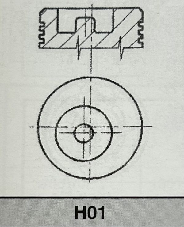 EQUIPO DE MOTOR ADAPTABLE A (4898003) LOMBARDINI COMPUESTO POR: CILINDRO, PISTON, SEGMENTOS Y JUNTAS PARTE ALTA  VALIDO PARA MOTORES LOMBARDINI: LDA96, LDA97 Y 4LD640 VER TIPO DE CAMARA DEL PISTON ES H01