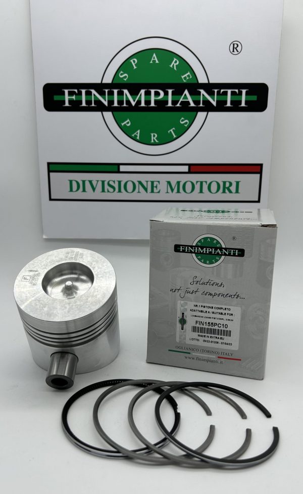 PISTON + 1mm DE SOBRE MEDIDA  ADAPTABLE (6501046) PARA MOTORES LOMBARDINI: 3LD450,3LD450/S
