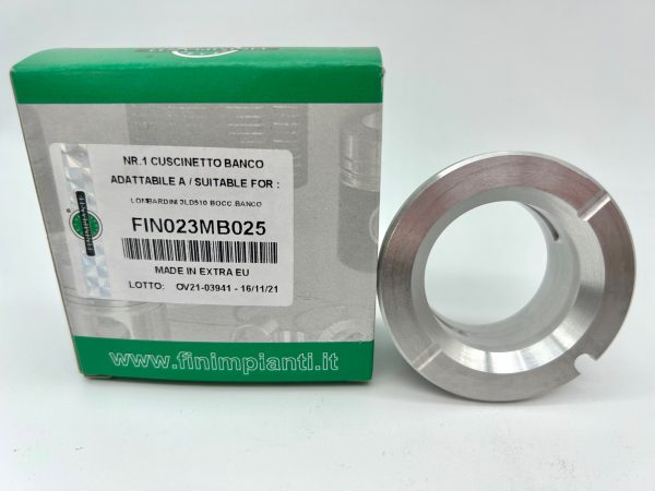 COJINETE LADO VOLANTE -0,25 ADAPTABLE (1611213) PARA MOTORES LOMBARDINI: 3LD 450,3LD 450/S,3LD 510,3LD 510/L,3LD 510/S