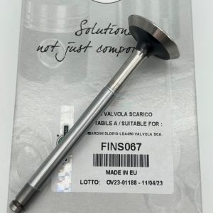 VALVULA ESCAPE ADAPTABLE (9685027) PARA MOTORES LOMBARDINI: 3LD450,3LD450/S,3LD510,3LD510/L,3LD510/S