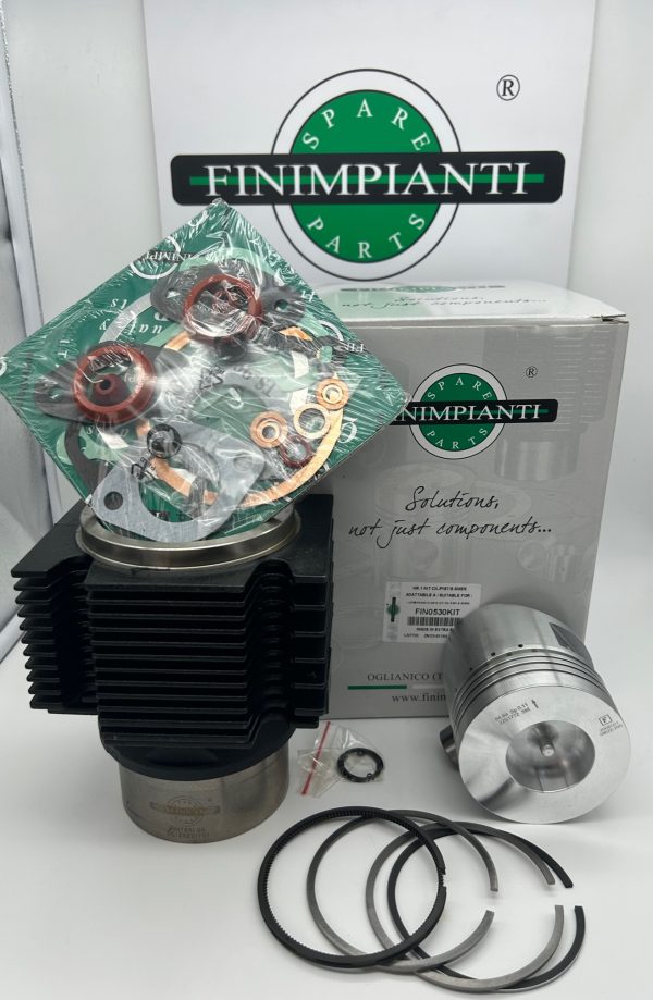 EQUIPO DE MOTOR ADAPTABLE PARA LOMBARDINI 3LD510 VERSION CILINDRO ANTIGUO ALETAS RECTAS