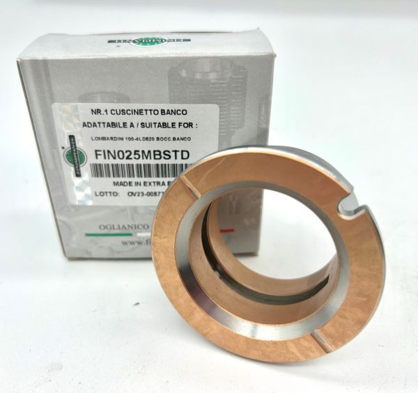 COJINETE LADO VOLANTE MEDIDA STD  ADAPTABLE A (1610025) PARA MOTORES LOMBARDINI: 4LD640, LDA96, 4LD820, 4LD705, LDA100, LDA820