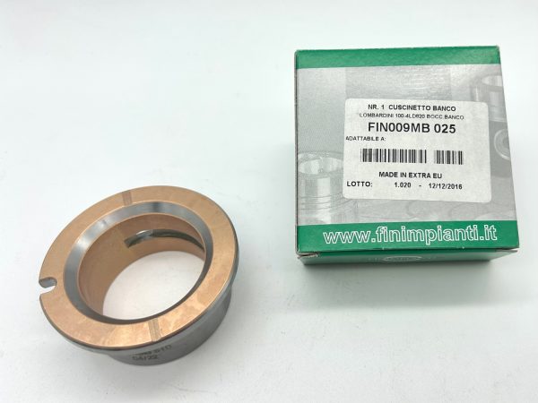 COJINETE LADO DISTRIBUCION +0,25 ADAPTABLE A (1611225) PARA MOTORES LOMBARDINI: 4LD640, LDA96, 4LD820, 4LD705, LDA100, LDA820