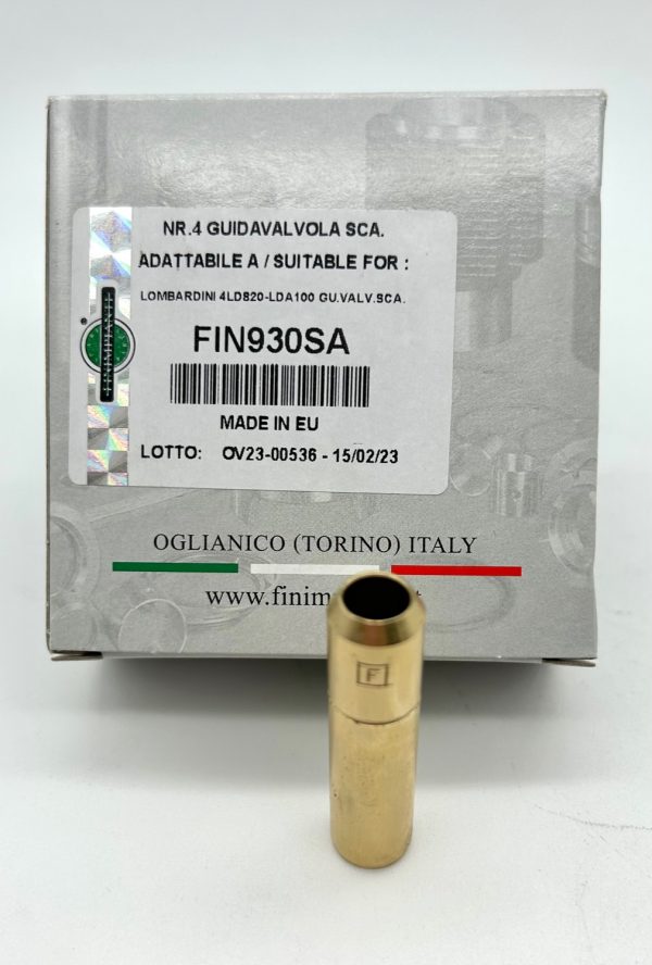 GUIA VALVULA ESCAPE STD ADAPTABLE A (4845160) PARA MOTORES LOMBARDINI: 4LD640,LDA100,4LD705,4LD820
