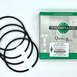 JUEGO DE SEGMENTOS DE 4 AROS +1mm ADAPTABLE A (8210051) PARA MOTORES LOMBARDINI: 4LD705, LDA100, LDA672, LDA832, 5LD825-2, 5LD825-3, 5LD824-3, 5LD825-4, LDA672, LDA832, LDA832, LDA833