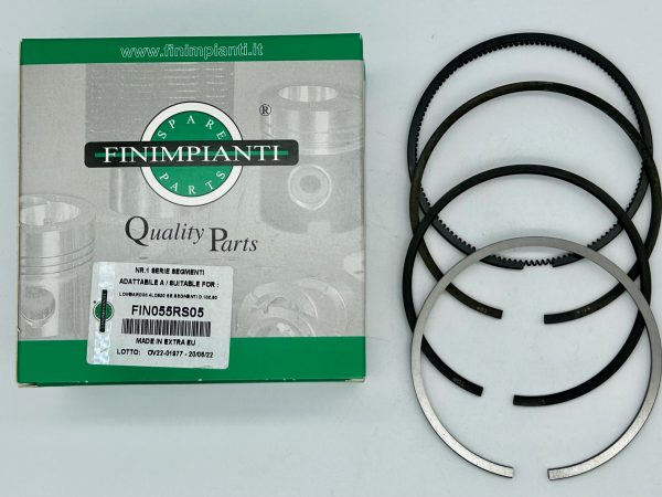 JUEGO SEGMENTOS +0,50mm ADAPTABLE A (8210059) PARA MOTORES LOMBARDINI: 4LD820, LDA820