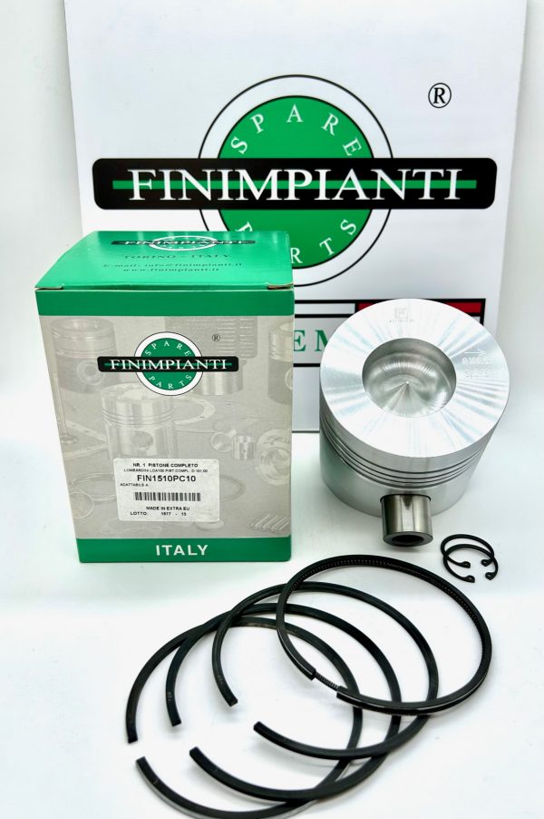 PISTON +1,00 ADAPTABLE A (6501023) PARA MOTORES LOMBARDINI: 4LD705 CAMARA PISTON H20