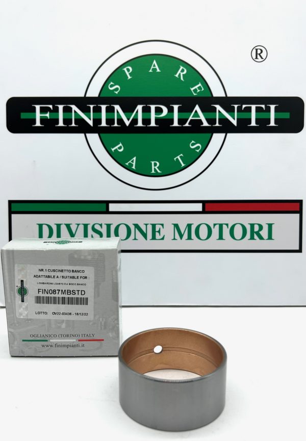 COJINETE BANCADA A MEDIDA STD ADAPTABLE A MOTORES LOMBARDINI LDA672, LDA673, LDA674 DISPONEMOS DE COJINETES A MEDIDAS STD, +0,25 , +0,50, +075, +100 Y EN BRUTO PARA RECTIFICAR SU INTERIOR