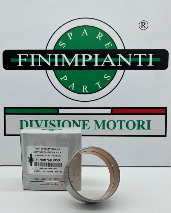 COJINETE BANCADA A +0,50 ADAPTABLE A MOTORES LOMBARDINI LDA672, LDA673, LDA674 DISPONEMOS DE COJINETES A MEDIDAS STD, +0,25 , +0,50, +075, +100 Y EN BRUTO PARA RECTIFICAR SU INTERIOR