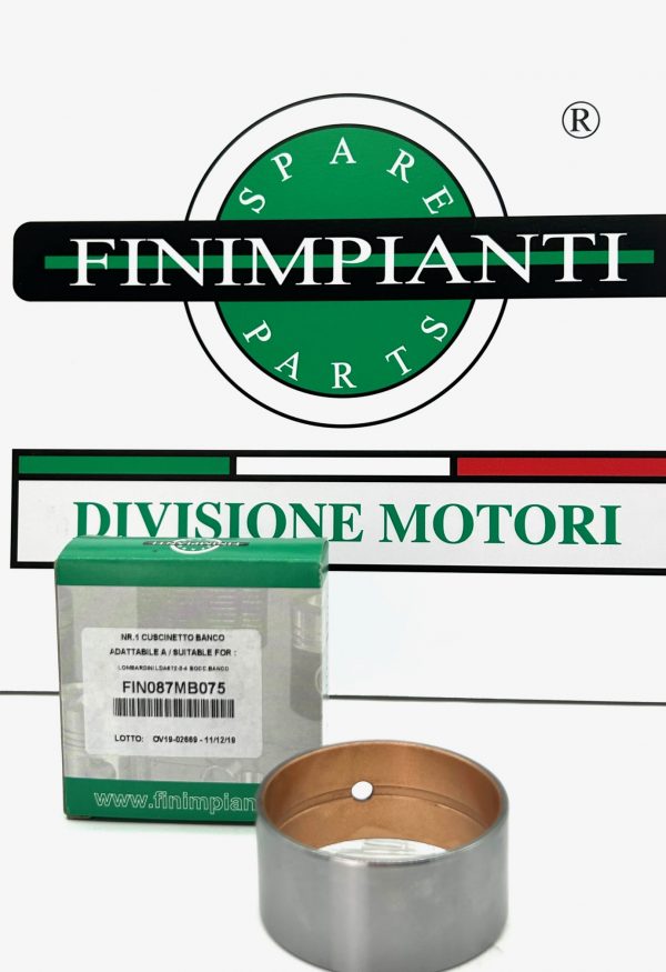 COJINETE BANCADA A +0,75 ADAPTABLE A MOTORES LOMBARDINI LDA672, LDA673, LDA674 DISPONEMOS DE COJINETES A MEDIDAS STD, +0,25 , +0,50, +075, +100 Y EN BRUTO PARA RECTIFICAR SU INTERIOR