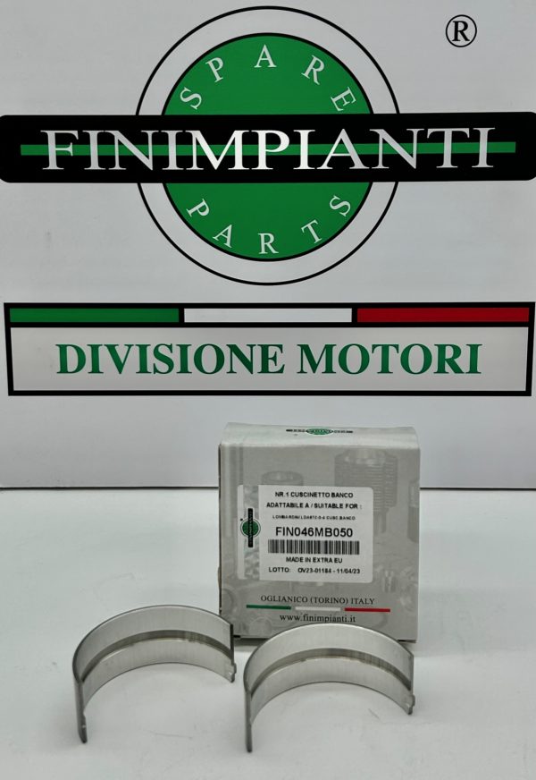 COJINETE CENTRAL A +0,50 ADAPTABLE A MOTORES LOMBARDINI LDA672, LDA673, LDA674 DISPONEMOS DE COJINETES A MEDIDAS STD, +0,25 , +0,50, +075, +100 Y EN BRUTO PARA RECTIFICAR SU INTERIOR