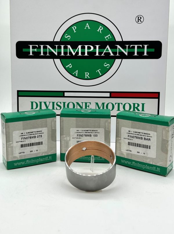 COJINETE DE BANCADA LADO VOLANTE A +1mm ADAPTABLE A MOTORES LOMBARDINI LDA832, LDA833, LDA834,5LD825/2, 5LD825/3, 5LD825/4, 5LD930/3, 5LD930/4 DISPONEMOS DE COJINETES A MEDIDAS STD, +0,25 , +0,50, +075, +100 Y EN BRUTO PARA RECTIFICAR SU INTERIOR