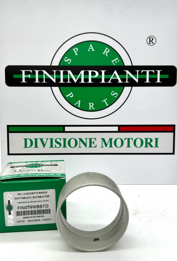 COJINETE DE BANCADA  A MEDIDA STD ADAPTABLE A MOTORES LOMBARDINI LDA832, LDA833, LDA834,5LD825/2, 5LD825/3, 5LD825/4, 5LD930/3, 5LD930/4 DISPONEMOS DE COJINETES A MEDIDAS STD, +0,25 , +0,50, +075, +100 Y EN BRUTO PARA RECTIFICAR SU INTERIOR