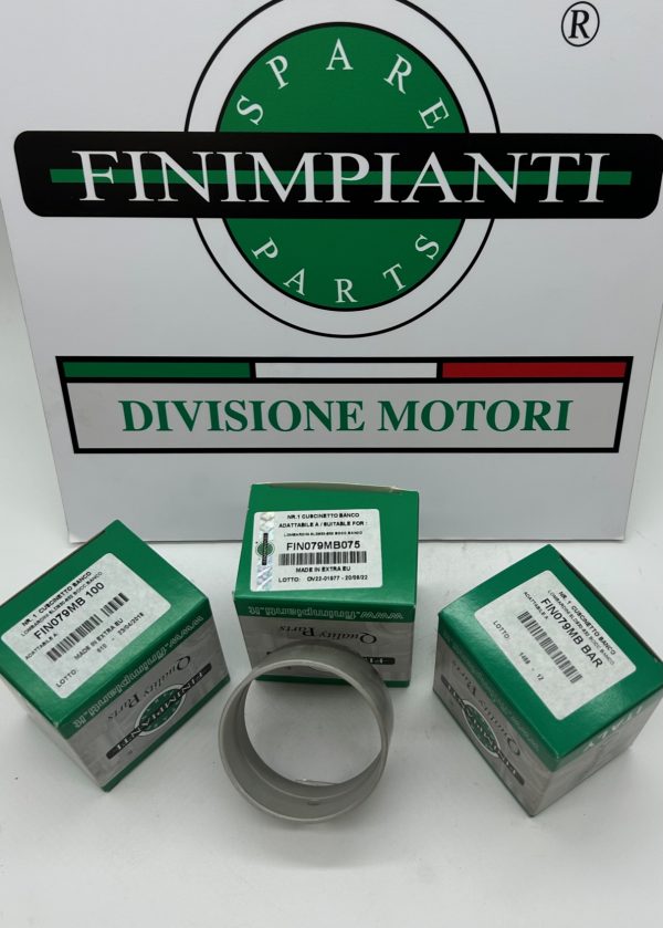 COJINETE DE BANCADA  A +1mm ADAPTABLE A MOTORES LOMBARDINI LDA832, LDA833, LDA834,5LD825/2, 5LD825/3, 5LD825/4, 5LD930/3, 5LD930/4 DISPONEMOS DE COJINETES A MEDIDAS STD, +0,25 , +0,50, +075, +100 Y EN BRUTO PARA RECTIFICAR SU INTERIOR