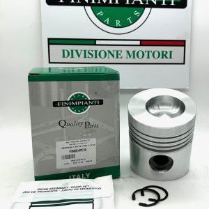 FIN604PC10 PISTON ADAPTABLE A LAMBORGHINI FL1003 PIST.COMPL. D.101,00 Profondità Camera di Combustione (C) 19 mm Lunghezza spinotto (E) 85 mm Diametro pistone 101,00 mm Compressione (B) 68 mm Diametro Camera di Combustione (D) 55 mm Numero segmenti 4 Nr Diametro spinotto (F) 35 mm Altezza (A) 122 mm